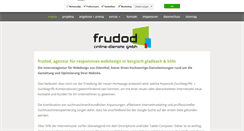 Desktop Screenshot of frudod.com