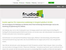 Tablet Screenshot of frudod.com